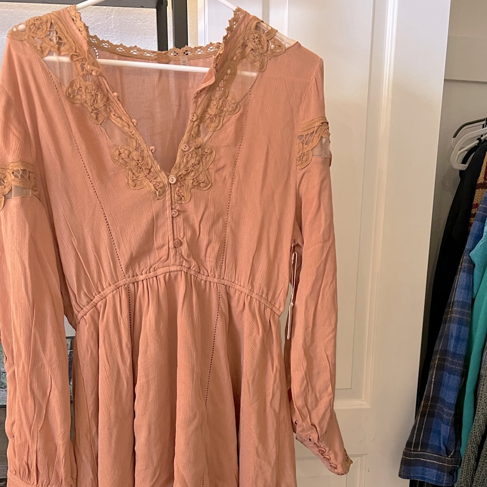 NWT lace free people dress | size m